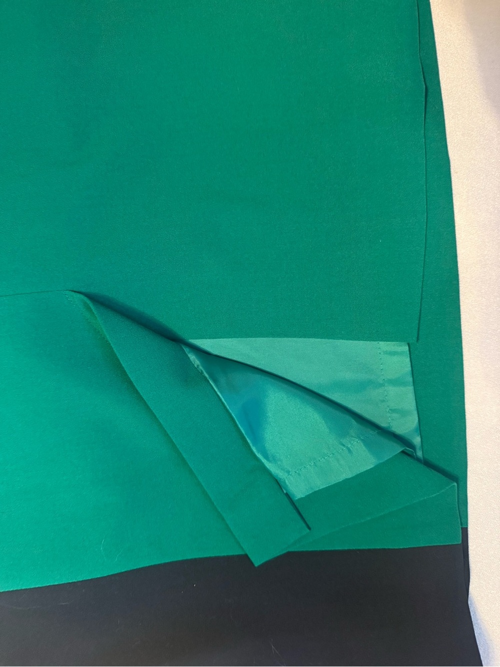 Nine West Green and Black A-Line Pencil Skirt - Picture 11 of 11